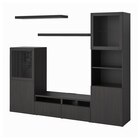 Aktuelles TV-Möbel, Kombination schwarzbraun Angebot bei IKEA in Bremen ab 573,98 €