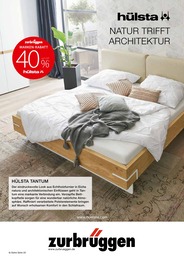 Zurbrüggen Prospekt für Arnsberg mit 20 Seiten Zurbrüggen Prospekt für Arnsberg: "hülsta - Natur trifft Architektur", 20 Seiten, 04.07.2022 - 20.08.2022
