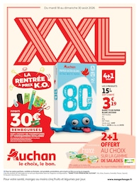 Catalogue Auchan Hypermarché à Auxerre "XXL", 36 pages, 18/08/2026 - 30/08/2026 Prospectus Auchan Hypermarché à Auxerre "XXL", 36 pages, 18/08/2026 - 30/08/2026