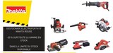 -20% sur toute la gamme en stock Makita à Tout Faire dans Sellières
