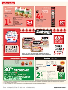 Promotion Charcuterie dans le prospectus Auchan Hypermarché, valable du 04/08/2026 au 16/08/2026 Promo Charcuterie dans le catalogue Auchan Hypermarché du moment à la page 18