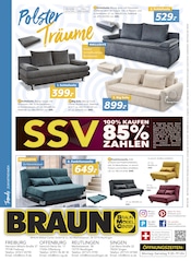 Sofa im BRAUN Möbel-Center Prospekt in Sindelfingen Aktueller BRAUN Möbel-Center Prospekt mit Sofa, "SSV - VERKAUF SOLANGE DER VORRAT REICHT", Seite 16