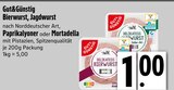 Bierwurst, Jagdwurst, Paprikalyoner oder Mortadella von Gut&Günstig im aktuellen EDEKA Prospekt für 1,00 €