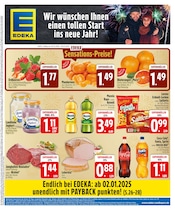 Aktueller EDEKA Prospekt mit Braten, "Wir wünschen Ihnen ein gutes neues Jahr 2025!", Seite 3