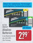 Alkaline-Batterien AA LR6 im Angebot bei ALDI Nord in Leipzig Alkaline-Batterien AA LR6 Angebote von ACTIV ENERGY bei ALDI Nord Leipzig für 2,99 €