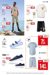 Promos Pokémon dans le catalogue "PRIX D'AMI POUR VOTRE ÉTÉ EN FAMILLE !" de Intersport Pokémon en promo dans le catalogue Intersport à la page 11