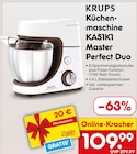 Küchenmaschine KA51K1 Master Perfect Duo Angebote von KRUPS bei Netto Marken-Discount Köln für 109,99 €