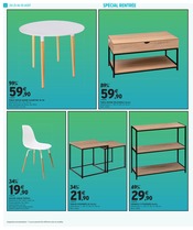 Chaise en promo dans le catalogue Intermarché Hyper à la page 8