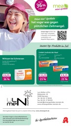 mea - meine apotheke Prospekt für Nierstein mit 4 Seiten mea - meine apotheke Prospekt für Nierstein: "Unsere Juli-Angebote", 4 Seiten, 01.07.2026 - 31.07.2026