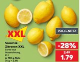 Kaufland Nürtingen - Südafrik. Zitronen XXL Angebot im Prospekt Südafrik. Zitronen XXL bei Kaufland im Nürtingen Prospekt für 1,79 €