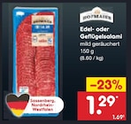 Edel- oder Geflügelsalami Angebote bei Netto Marken-Discount Neumünster für 1,29 €