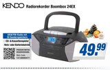 Radiorekorder Boombox 24EX Angebote von Kendo bei expert Oldenburg für 49,99 €