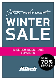 Kibek Prospekt WINTER SALE mit 21 Seiten