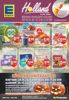 EDEKA Prospekt der Woche "Aktuelle Angebote" Seite 1, 13.10.2025 bis 18.10.2025 für Alsdorf Aktueller EDEKA Prospekt "Aktuelle Angebote" Seite 1 von 24 Seiten für Alsdorf