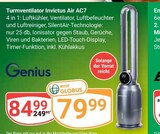 Aktuelles Turmventilator Invictus Air AC7 Angebot bei GLOBUS in Krefeld ab 79,99 €
