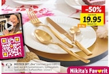 BESTECK-SET „Oro“ von Peill + Putzler für 19,95 € bei Sconto SB im Angebot BESTECK-SET „Oro“ von Peill + Putzler im aktuellen Sconto SB Prospekt