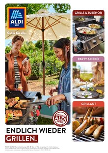 ALDI SÜD Prospekt "ENDLICH WIEDER GRILLEN." mit  Seiten (Düsseldorf)