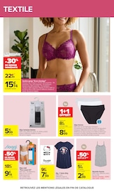 Promos Lingerie Femme dans le catalogue "Carrefour" de Carrefour Lingerie Femme en promo dans le catalogue Carrefour à la page 54