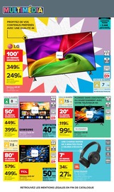 Promos Télévision dans le catalogue "L'ÉTÉ À LA PLAGE, LA RENTRÉE À LA PAGE." de Carrefour Télévision en promo dans le catalogue Carrefour à la page 51