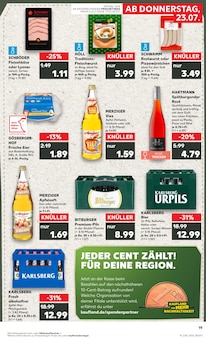Bitburger im Kaufland Prospekt "Hier bin ich richtig" mit 56 Seiten (Homburg)
