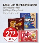 Kitkat Minis im V-Markt Prospekt Kitkat Minis von im aktuellen V-Markt Prospekt für 2,79 €