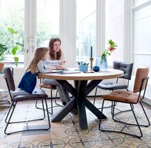 H&H Valenton - Table ø 130 cm Metalox Promo Table ø 130 cm Metalox dans le catalogue H&H "-15% sur notre sélection" à Valenton