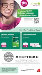 mea - meine apotheke Prospekt für Erkrath: "Unsere August-Angebote", 4 Seiten, 01.08.2025 - 31.08.2025