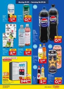 Kühlschrank im Netto Marken-Discount Prospekt "Aktuelle Angebote" mit 71 Seiten (Ludwigsburg)