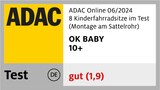 Kinderfahrradsitz 10+ Schwarz von OK Baby im aktuellen Rossmann Prospekt