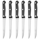 Lot de 6 couteaux à steak dans le catalogue Carrefour