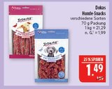 Hunde-Snacks Angebote von Dokas bei Marktkauf Bautzen für 1,49 €