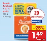Zwieback von Brandt im aktuellen Netto Marken-Discount Prospekt