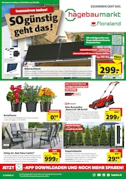 Baumarkt Prospekt von Hagebaumarkt Weeze Hagebaumarkt Prospekt: "Sonnenstrom tanken? SO günstig geht das!", 20 Seiten, 10.05.2025 - 17.05.2025