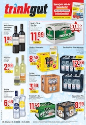 Becks im Trinkgut Prospekt in Celle Aktueller Trinkgut Prospekt mit Becks, "Aktuelle Angebote", Seite 1