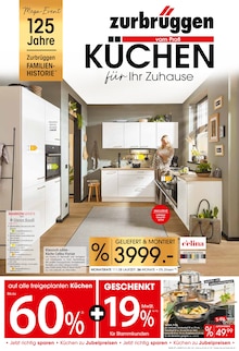 Zurbrüggen Prospekt "KÜCHEN für Ihr Zuhause" mit  Seiten (Delmenhorst)