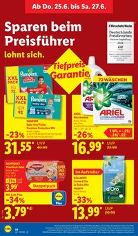 Pampers im Lidl Prospekt "LIDL LOHNT SICH" mit 71 Seiten (Ludwigshafen (Rhein))
