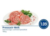 Presssack-Weiß Angebote von Metzgerei Fischer bei REWE Passau für 1,09 €