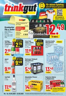 Coca Cola im aktuellen Trinkgut Prospekt (Lippstadt) Coca Cola im Trinkgut Prospekt "Aktuelle Angebote" mit 10 Seiten (Lippstadt)