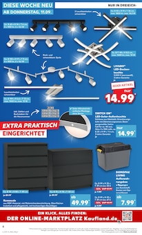 Solar-Led-Lampen im Kaufland Prospekt "EXTRA-ANGEBOTE" mit 8 Seiten (Frankfurt (Main))