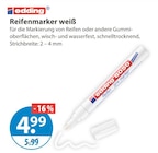 Reifenmarker weiß von edding im aktuellen V-Markt Prospekt