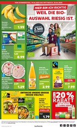 Supermarkt Prospekt von Kaufland in Neustadt Aktueller Kaufland Supermärkte Prospekt für Neustadt: BIO mit 8} Seiten, 20.06.2025 - 25.06.2025