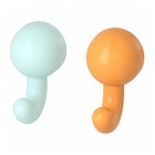 Haken mit Saugnapf orange/türkis von HUMLESJÖN im aktuellen IKEA Prospekt für 3,49 €