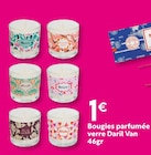 Bougies parfumée verre Daril Van en promo chez Maxi Bazar Saint-Raphaël à 1,00 €