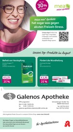 Aktueller mea - meine apotheke Apotheken Prospekt in Johanngeorgenstadt und Umgebung, "Unsere August-Angebote" mit 4 Seiten, 01.08.2025 - 31.08.2025