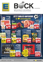 Cola im EDEKA Prospekt in Sinzig Aktueller EDEKA Prospekt mit Cola, "Aktuelle Angebote", Seite 1