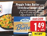 Feine Butter Angebote von Meggle bei E center Kleve für 1,29 €