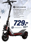 E-Scooter ZT3 Pro D im Angebot bei expert in Cottbus E-Scooter ZT3 Pro D Angebote von Segway bei expert Cottbus für 729,00 €