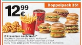 Mac im McDonalds Prospekt Doppelpack 351 von McDonald's im aktuellen McDonalds Prospekt für 12,99 €