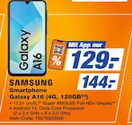Galaxy A16 (4G, 128GB2) von SAMSUNG für 129,00 € bei expert TeVi im Angebot Galaxy A16 (4G, 128GB2) von SAMSUNG im aktuellen expert TeVi Prospekt