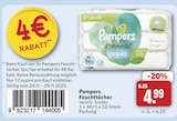 Feuchttücher Angebote von Pampers bei combi Bünde für 4,99 €